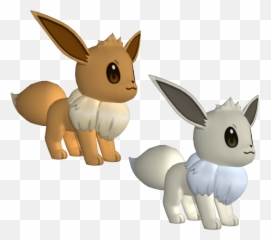 133 Eevee - Pokemon Modelo 3d Eevee Png,Eevee Png