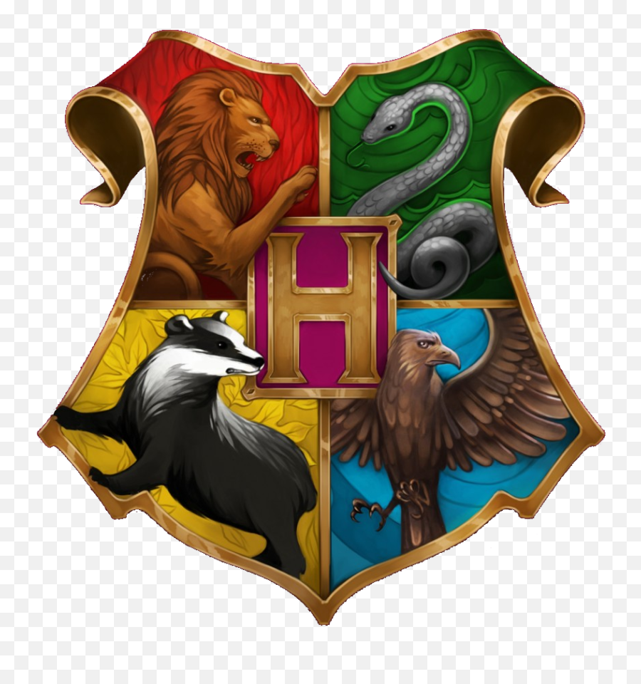 0 - Transparent Background Hogwarts Crest Png,Harry Potter Logo Transparent Background