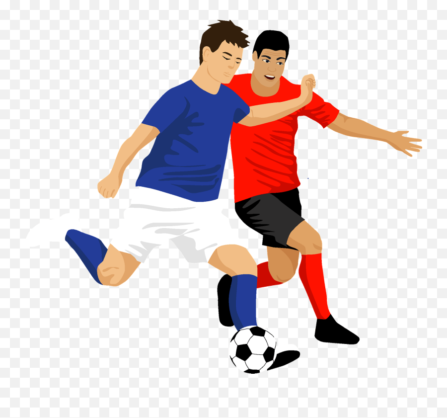 Soccer Clipart - Playing Soccer Football Clipart Png,Football Clipart Png