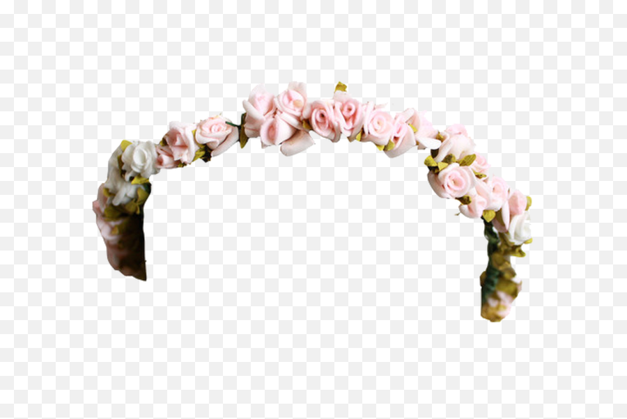 Transparent Pink Flower Crown - Flower Crown Transparent Background Free Png,Flower Crown Transparent
