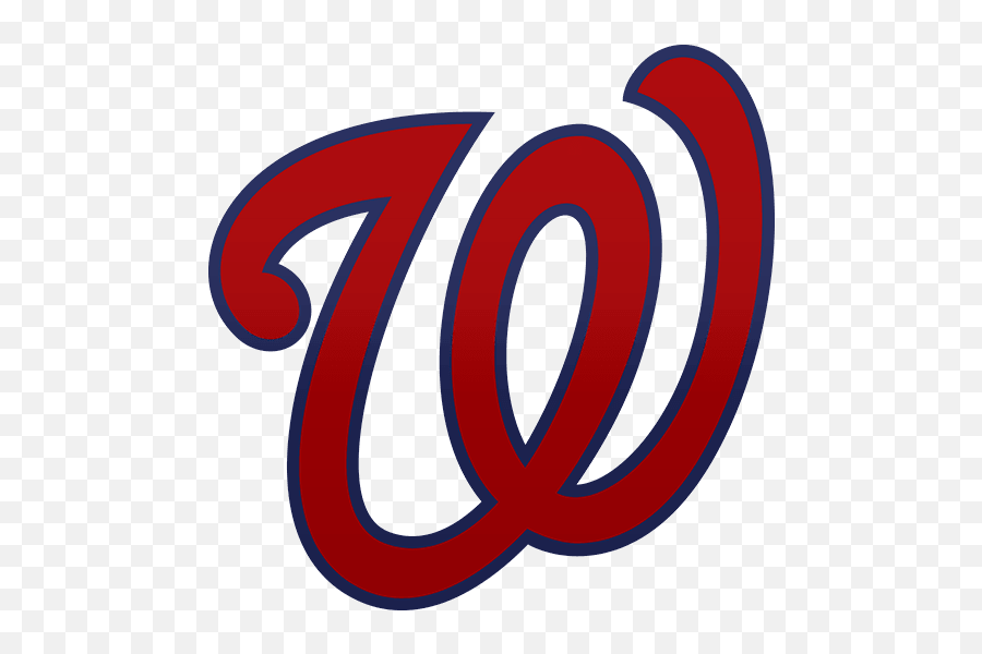 Washington Nationals W Logo Transparent - Baseball Washington Nationals Logo Png,W Png