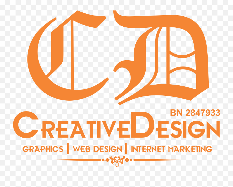 Logo - Creativedesign Old English D Png,3d Logo Design