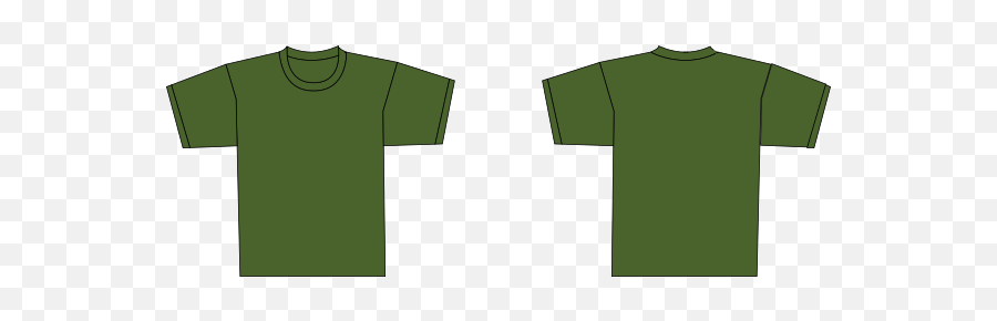 Olive Green Clip Art - Vector Clip Art Online Polo Shirt Png,Green Tshirt Png