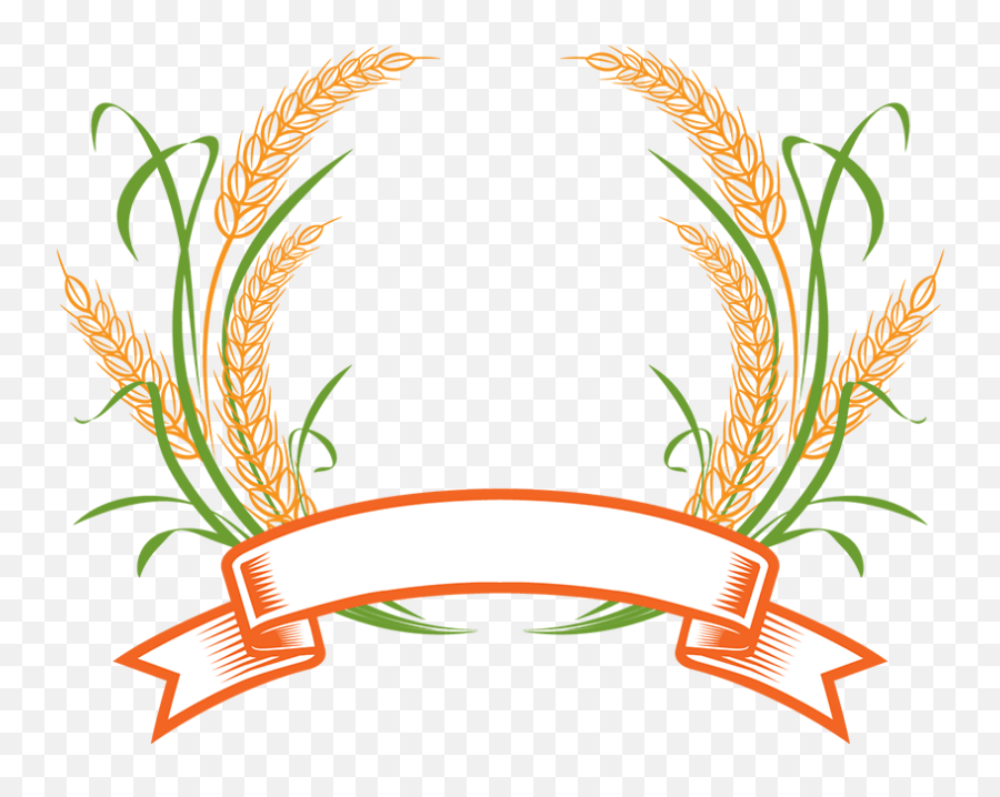 Download Logo Wheat Cereal Hd Png Hq Image - Laurel Wreath,Cereal Png