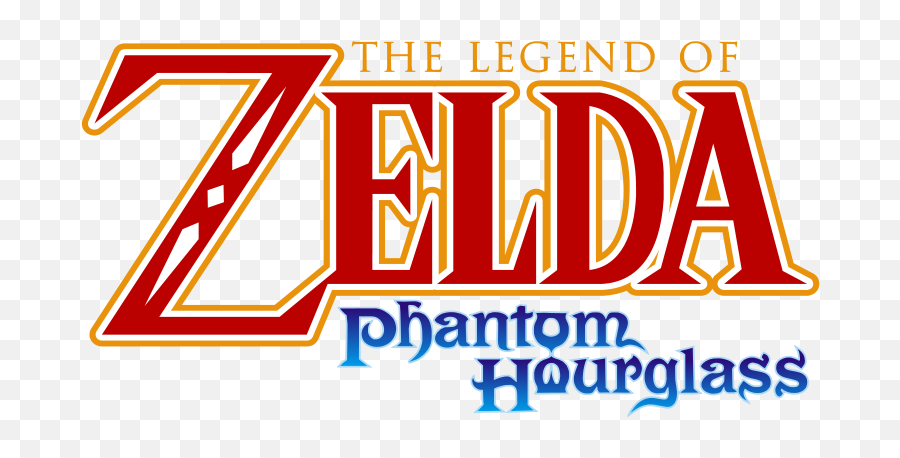 Filewordmark Zelda Phantom Hourglasssvg - Wikimedia Commons Legend Of Zelda Logo Vector Png,Hourglass Png