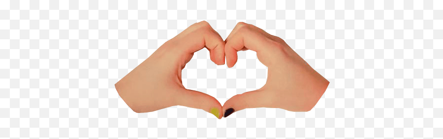 Hands Making Heart Transparent Background Image Free Png - Transparent Background Hand Heart Png,Nail Transparent Background