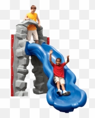 Rockblocks Zigzag Slide - Kids Castle Zag png