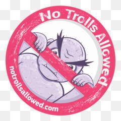 Hackercamp No Trolls Allowed - Illustration png