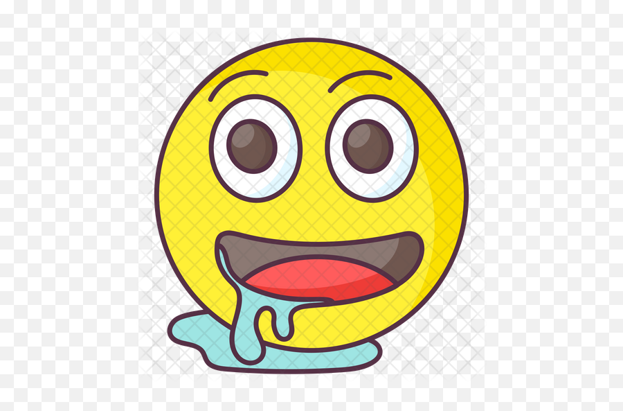 Drooling Emoji Icon - Icon Png,Eye Emoji Png