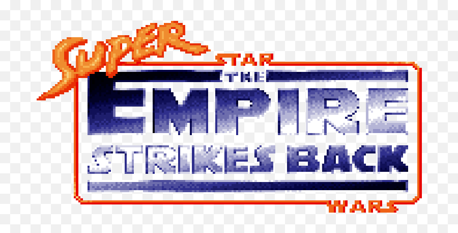Logo For Super Star Wars The Empire Strikes Back By - Language Png,Star Wars Empire Logo