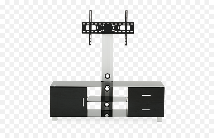 Black Tv Stand - Modern Tv Stand Png,Stand Png