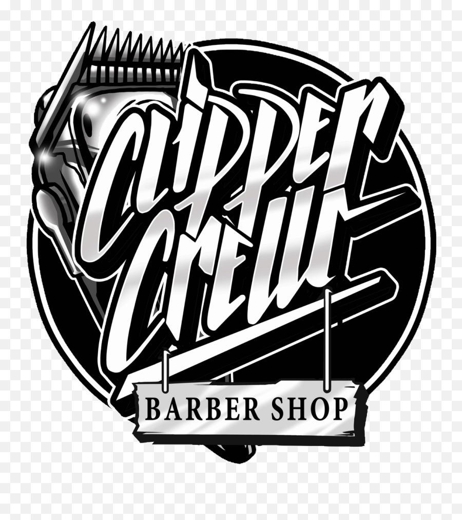 Clipper Crew Barber Shop - Logo Barber Clippers Png,Barber Clippers Png