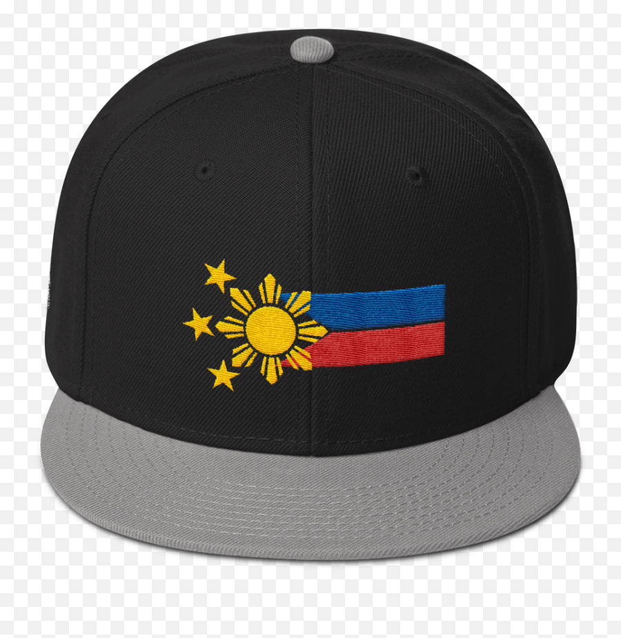 Philippine Flag Filipino Pinoy Pinay Snapback Hat Sold By - Hat Png,Filipino Flag Png
