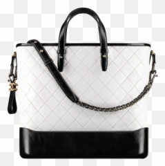 Pin - White And Black Purse Of Channel png
