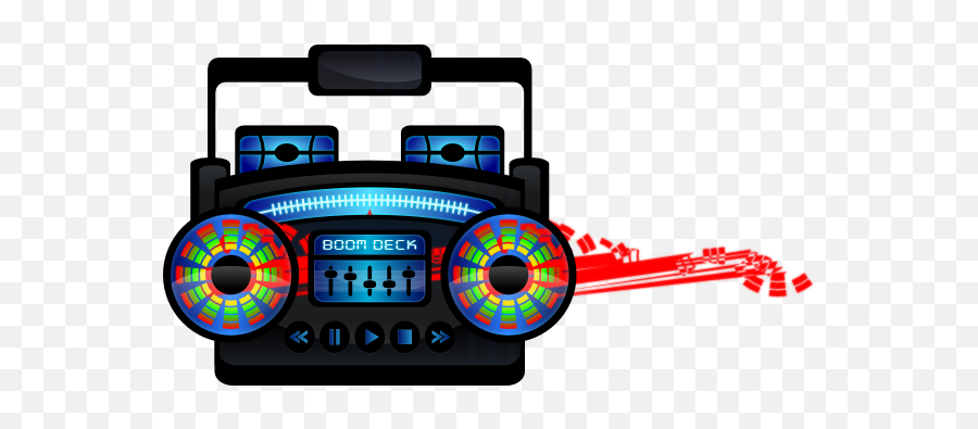 Download Mini Boom Box Clip Art - Music Boombox Shower Boom Box Clip Art Png,Boombox Transparent