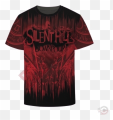 Silent Hill Downpour T - Shirt U2013 Coswears Cosplay Apparel Hub Short Sleeve Png,Silent Hill Png