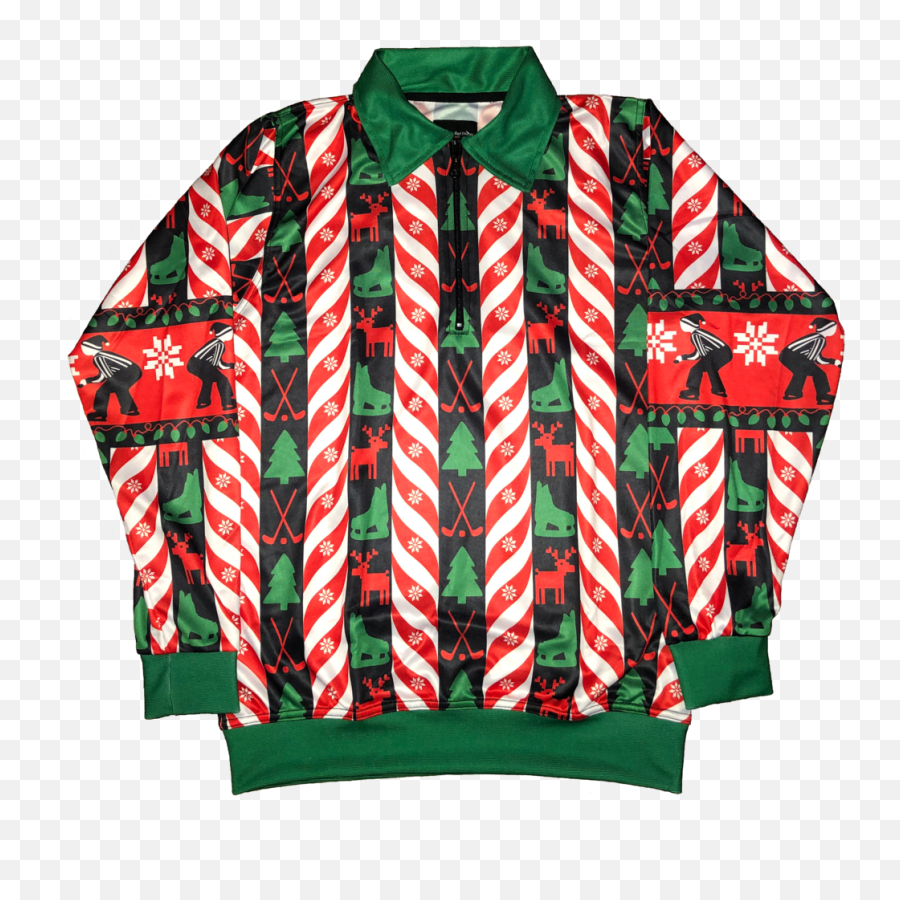 2018 Hockey Ref Shop Holiday - Long Sleeve Png,Ugly Christmas Sweater Png
