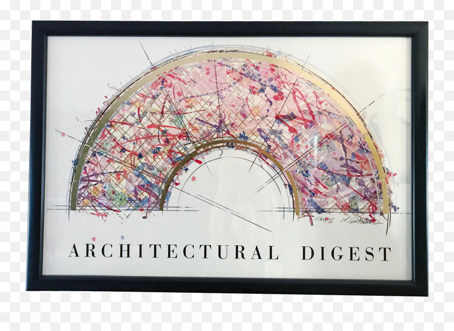 1980s Vintage William Gatewood Ii - Picture Frame Png,Architectural Digest Logo