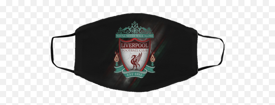 Logo Official Liverpool Fc Face Masks - Merry Grinchmas Face Mask Png,Liverpool Fc Logo