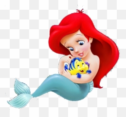 Imagenes De La Sirenita Bebe Png Image - Little Mermaid Baby Ariel,Bebe Png