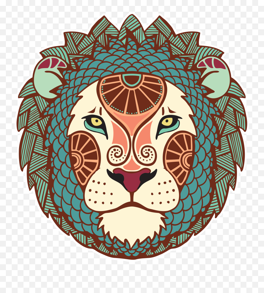 Download Lion Head Transparent Image Hq Png Freepngimg - Leo August 23 Zodiac Sign,Lion Transparent