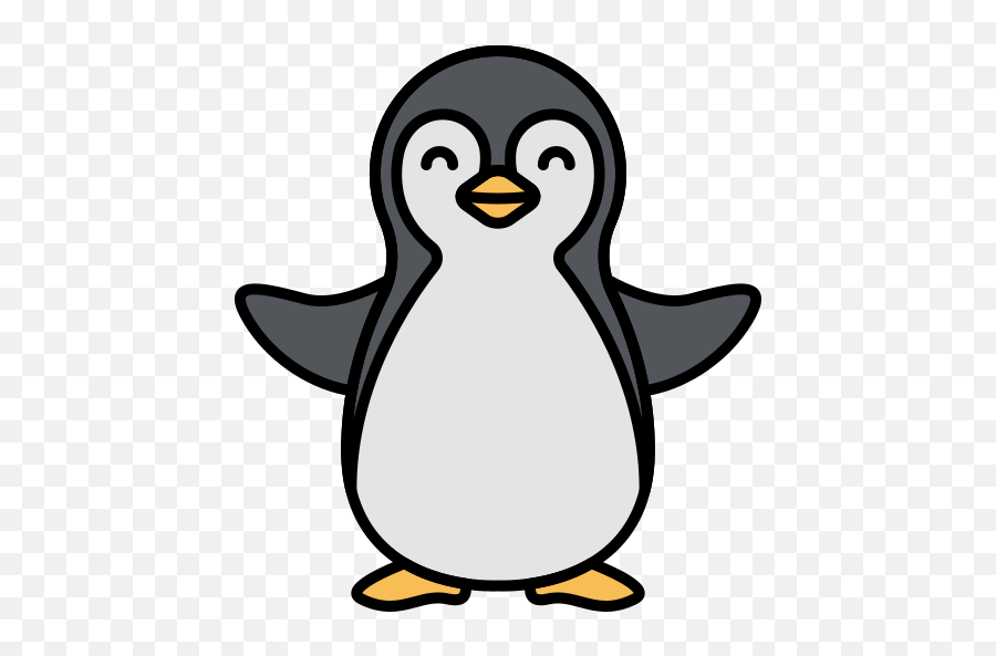 Penguin - Zoo Animals Cartoon Penguin Png,Penguins Icon - free transparent  png images 