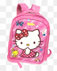 Girl Bag Hello Kitty Backpack - Hello Kitty Png,Icon Moto Backpack