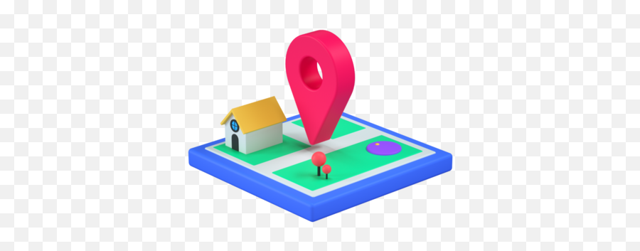 Map Location Free Icon Of 3d Icons - Icon Png,School Icon For Map