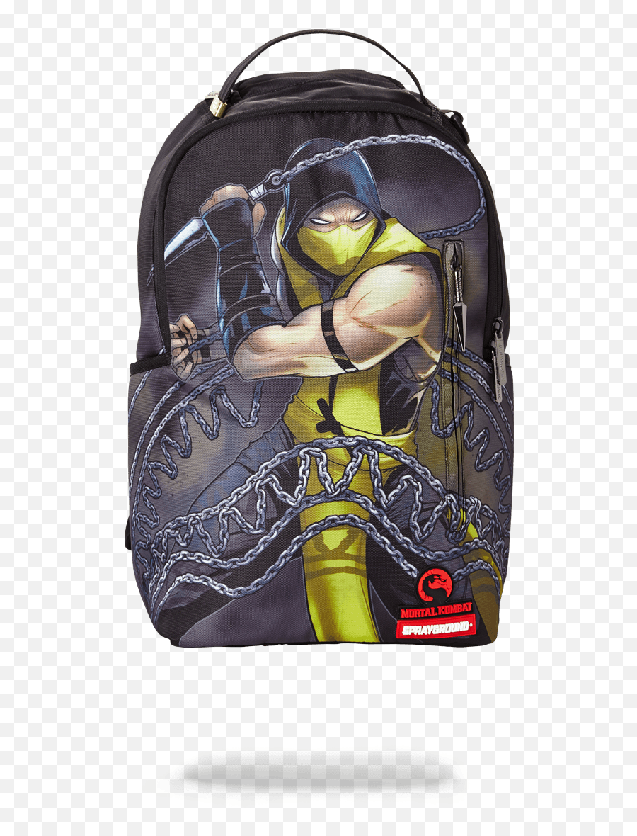 Mortal Kombat Scorpionu2013 Sprayground Png Scorpion