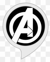 Amazonin Avenger Guide Fan Made Alexa Skills - Avengers Logo Silver png