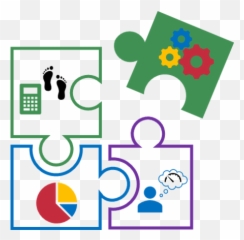 Climate Solutions U2013 Concepts - 4 Piece Puzzle Template Png