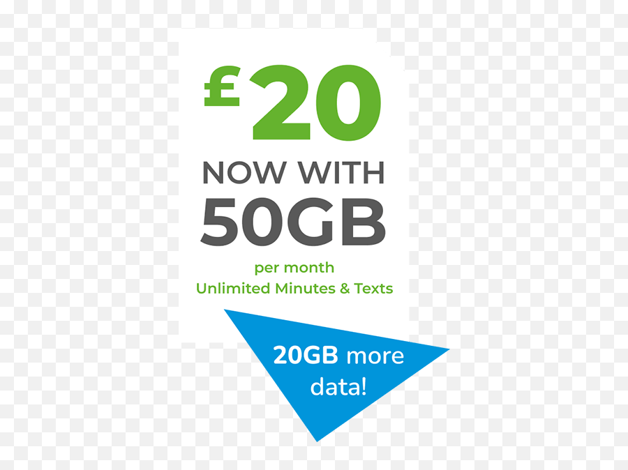 Asda Mobile Sim Only Bundles Unlimited Data Phone Deals - Vertical Png,Virgin Mobile Icon Pack