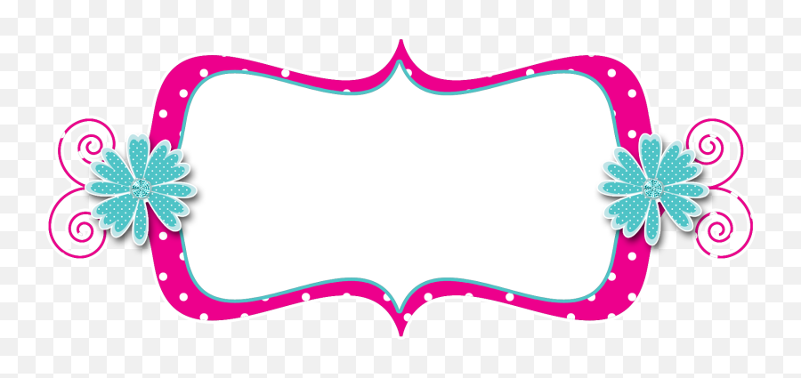 Library Of Polka Dot Cross Picture Png Files - Curly Frame Png,Blue Dot Png