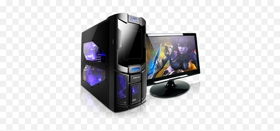 Customized Gaming Desktop Best Affordable - Computer Gaming System Png,Desktop Computer Png