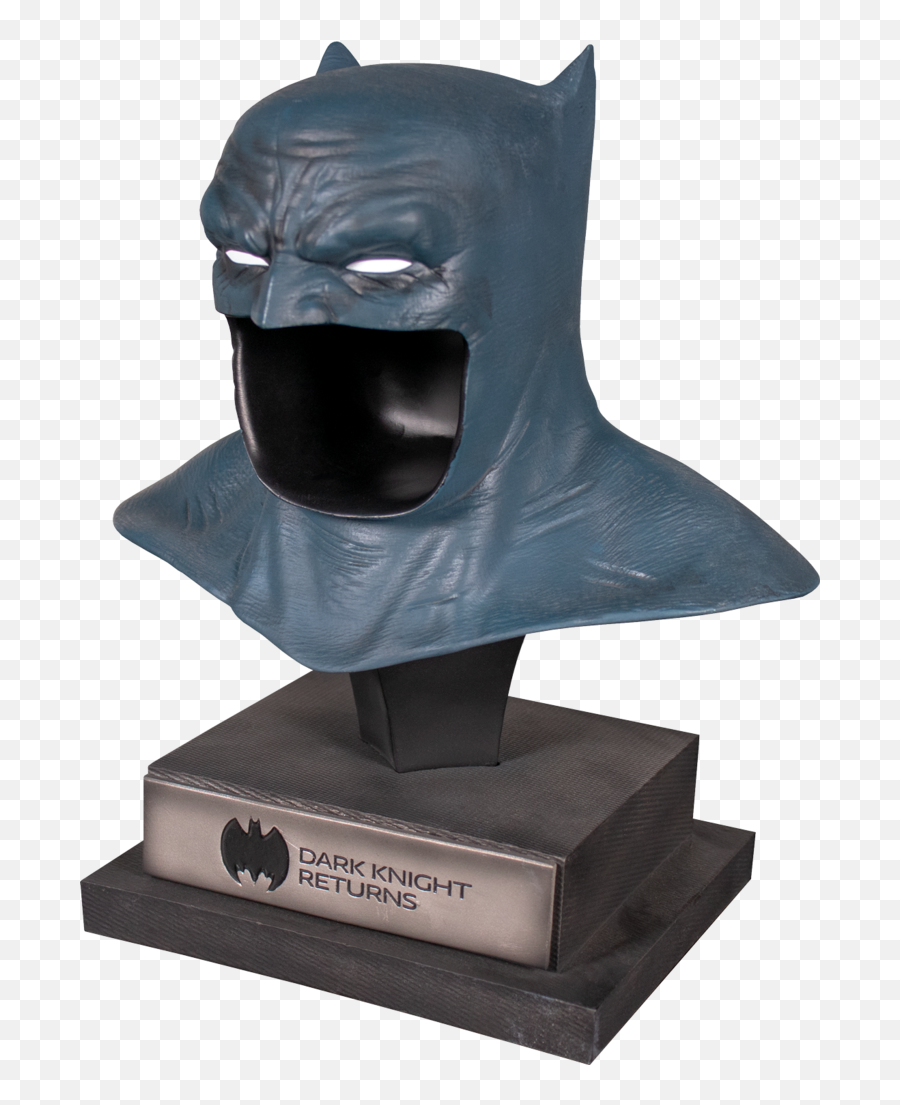 Batman The Dark Knight Returns - Batman Cowl 12 Scale Bust Noble Collection Batman Bust Png,Batman Mask Transparent