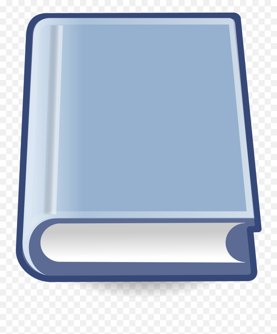 Fileoffice - Booksvg Wikipedia Tab Clipart Png,Blue Book Icon
