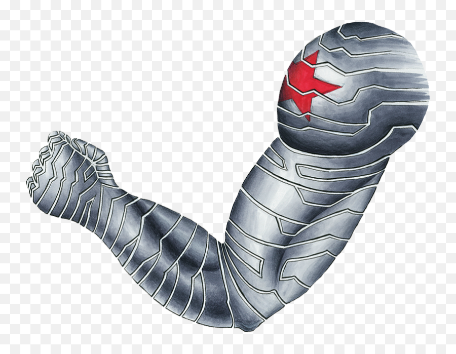 Arm Png - Arm 20charmm Small Winter Soldier Arm Png Winter Soldier Arm Drawing,Bucky Barnes Png