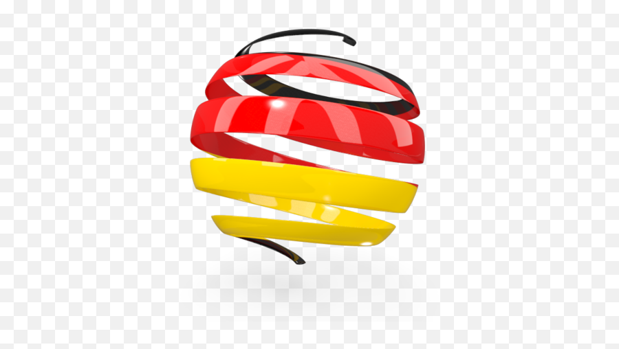Round 3d Icon Illustration Of Flag Germany - 3d Logo Icon Png,Germany Png