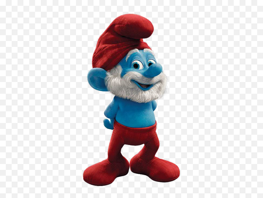 Papa Smurf - Smurfs Characters Papa Smurf Png,Smurf Png