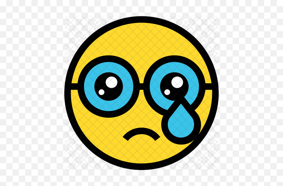 Crying Emoji Icon - Icon Png,Tear Emoji Png
