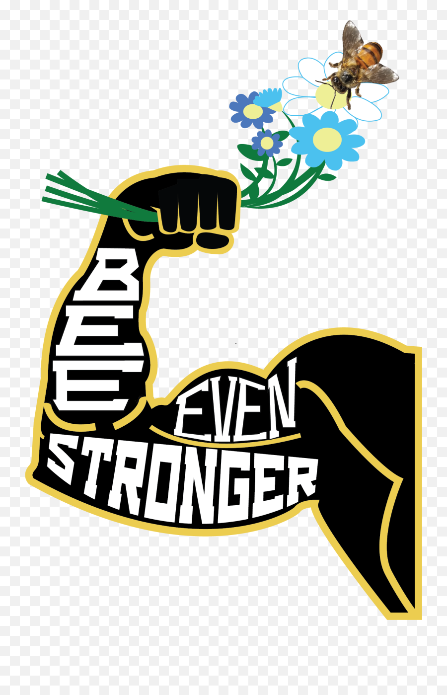 Bee Even Stronger Organic Raw Honey - Honey Clipart Full Even Stronger Png,Buy One Get One Free Png