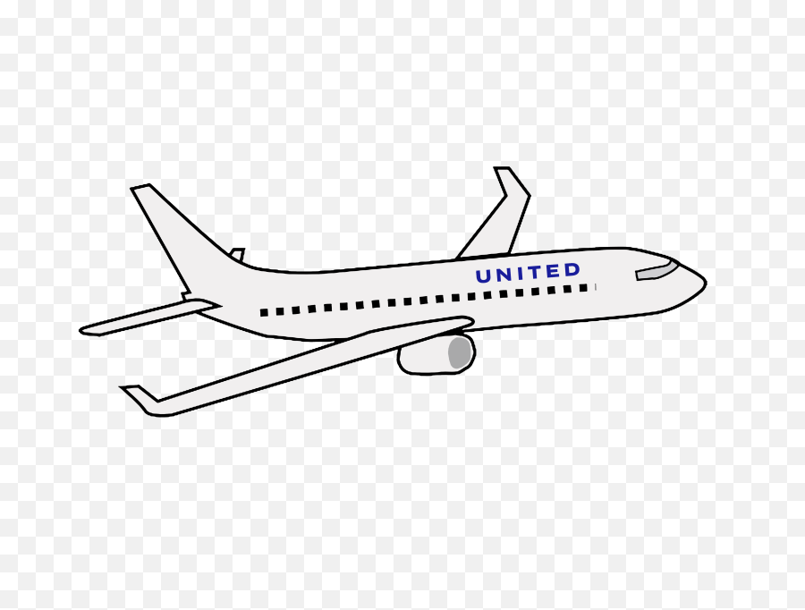 Cute Airplane Clipart Panda - Free Clipart Images Airplane Clipart Black And White Png,Boeing Png