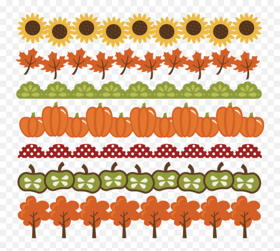 pumpkin border clip art