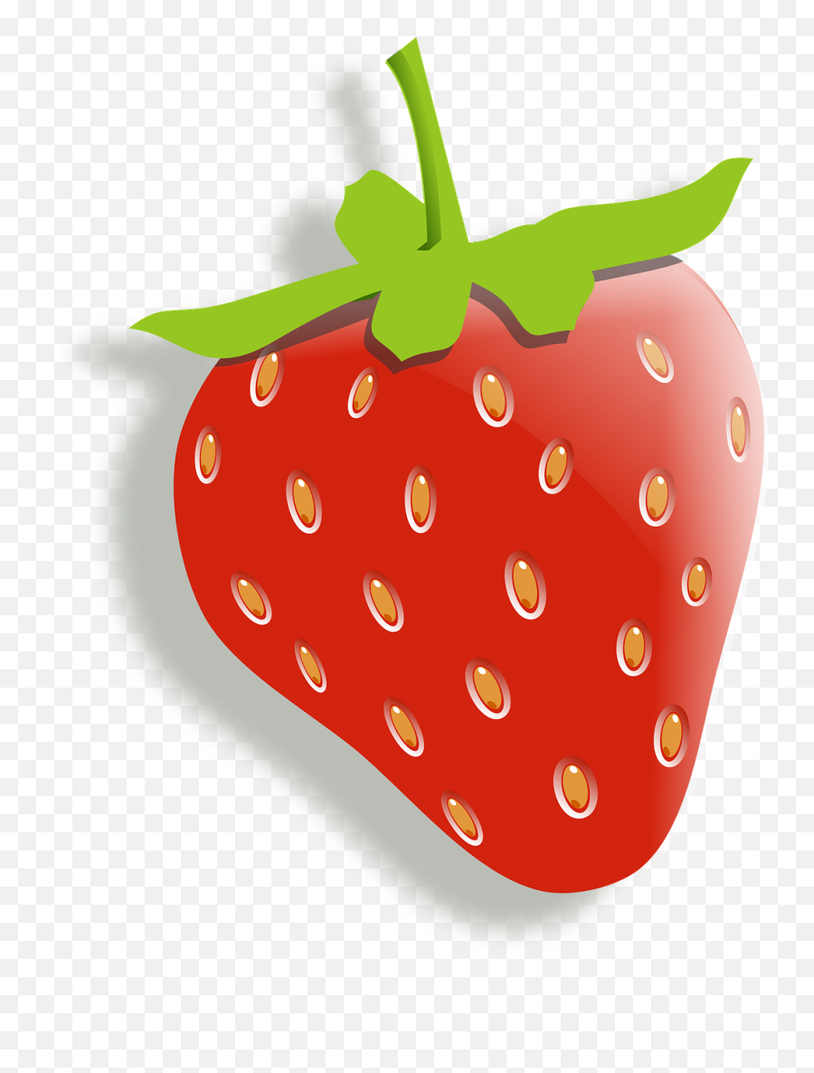 Strawberry Fruit Food - Strawberry Cartoon Png,Transparent Strawberry