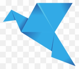 Logo Paper Birds - Free Vector Graphic On Pixabay Transparent Origami Birds Vector Png,Paper Png