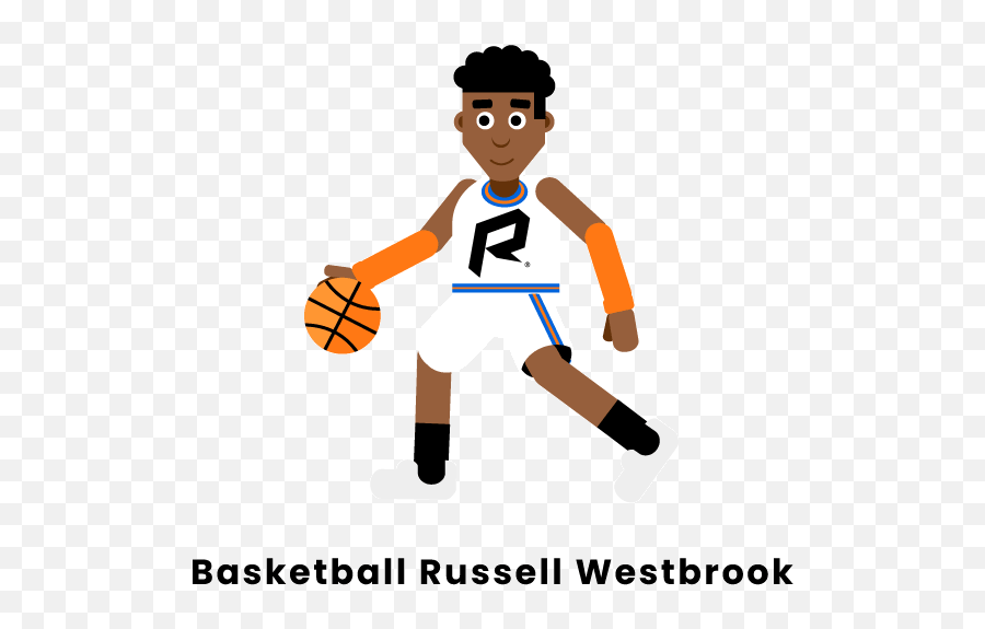 What Is A Triple Double In Basketball - Cartoon Png,Westbrook Png