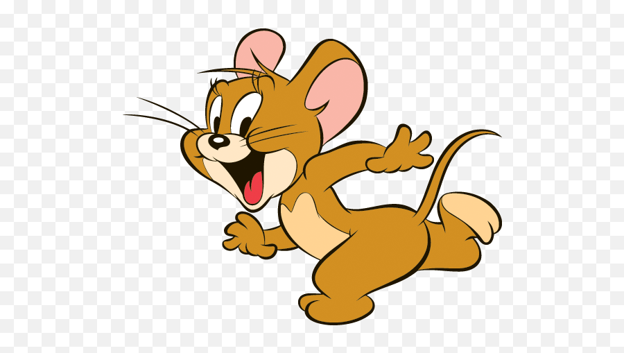 Clipart Tom And Jerry Run - Transparent Jerry Png,Tom And Jerry Transparent