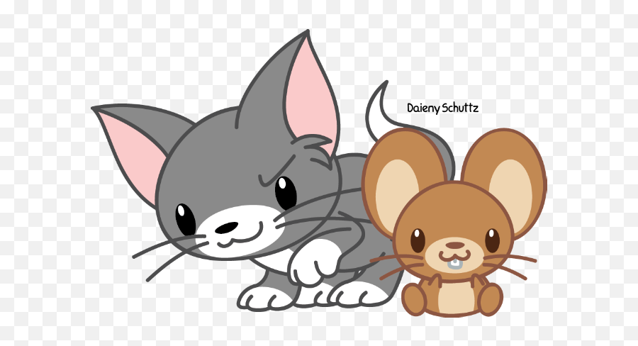 Tom And Jerry Png - Tom Y Jerry Chibi Hd Png Download Tom Y Jerry Chibi,Tom And Jerry Png