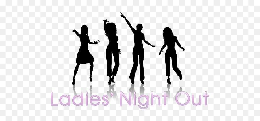Ladies Night Clipart Png - Dancing Silhouette,Ladies Night Png