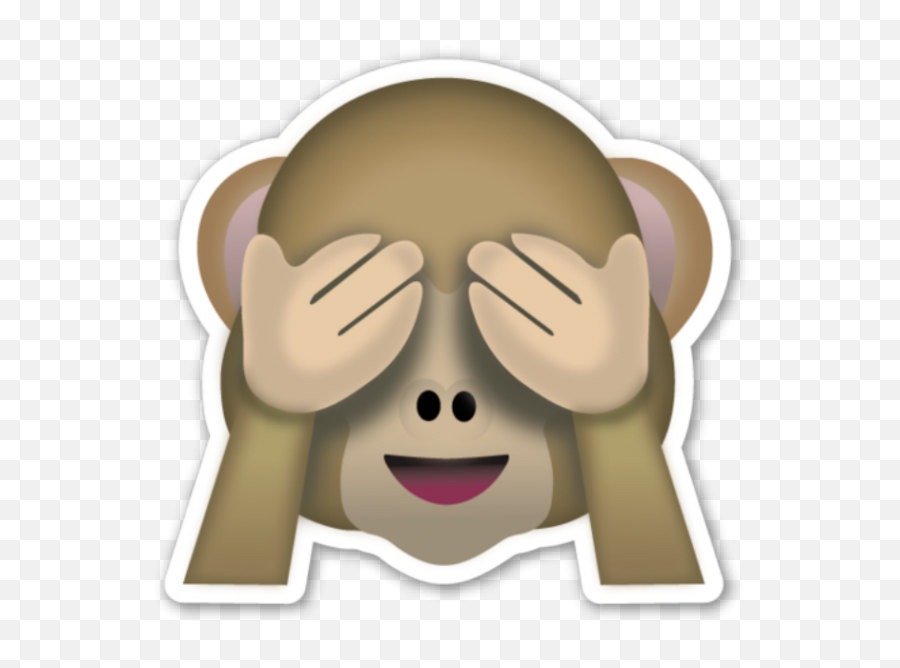 See No Evil Monkey - Emojis De Whatsapp Mono Png,Monkey Emoji Png